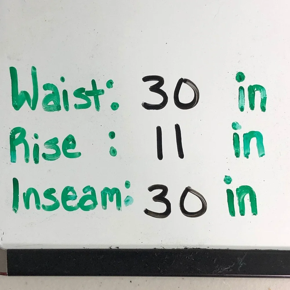 Moussy Vintage measurements waist